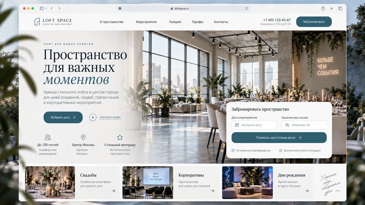 Лофт / мероприятия