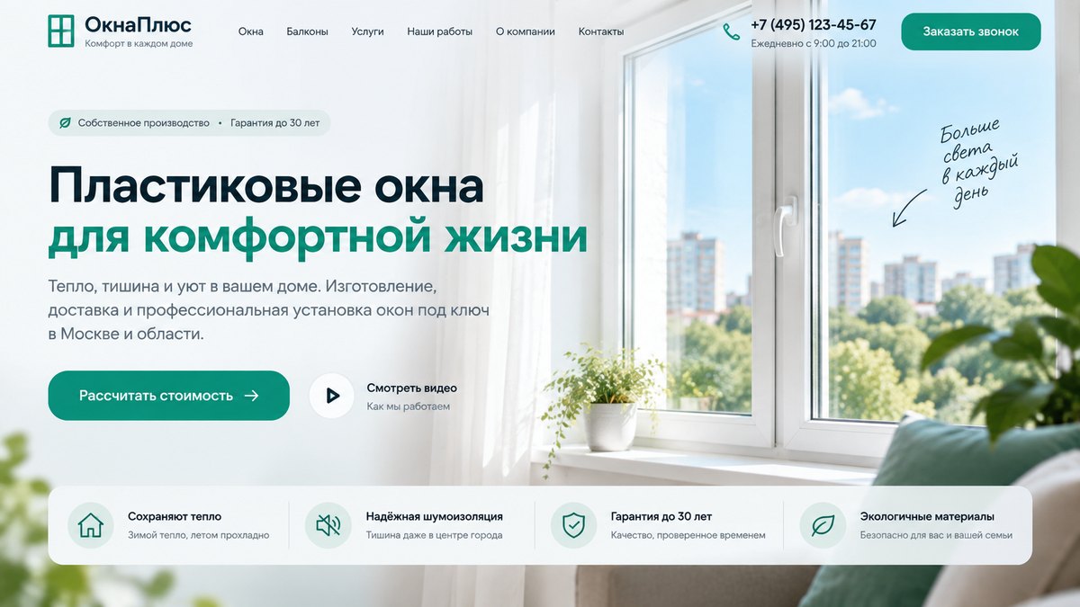 Пластиковые окна